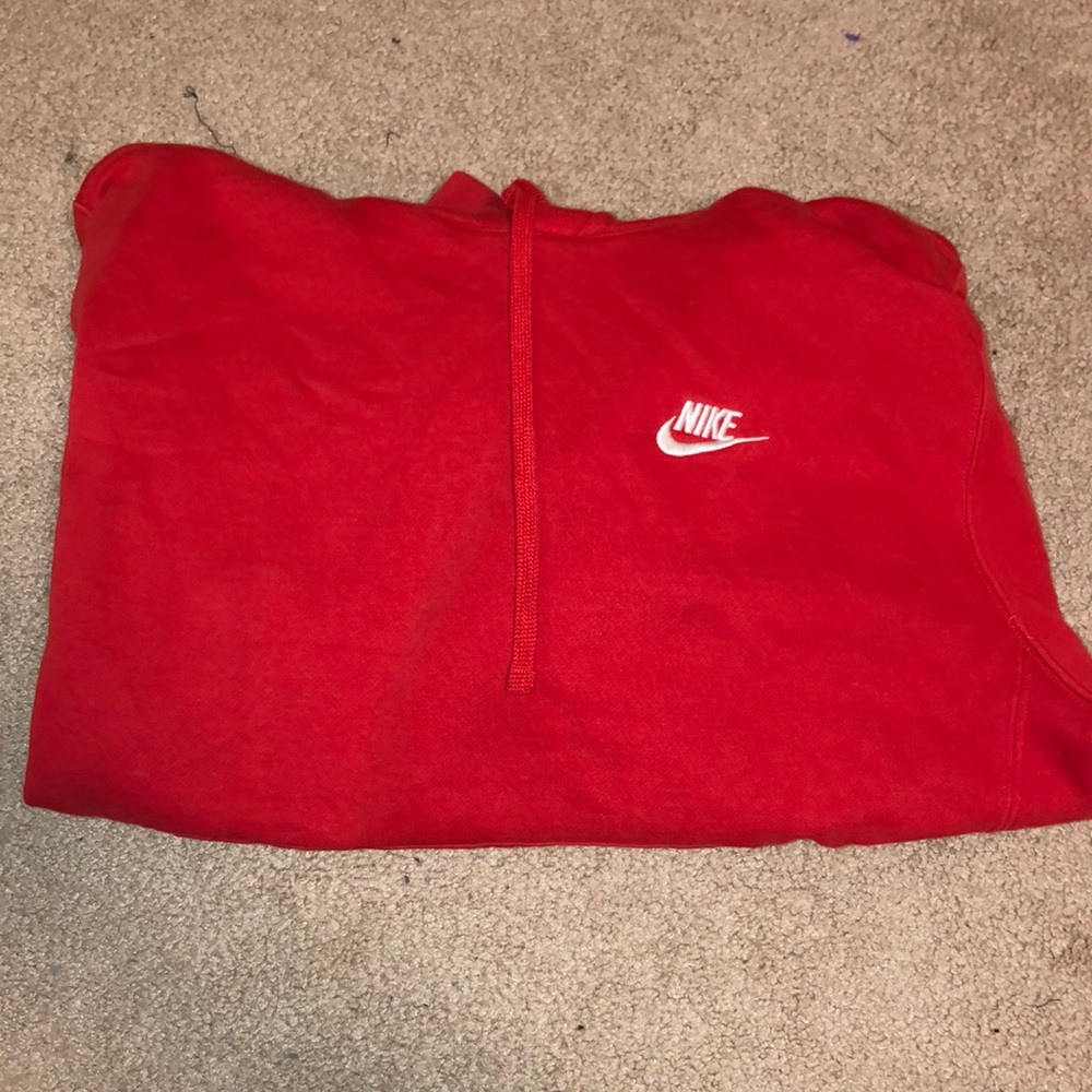 Red Nike Womens Hoodie